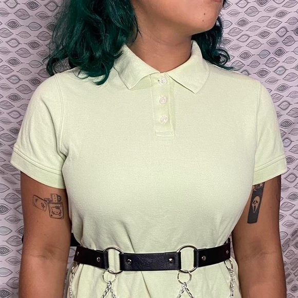 vintage L.L Bean green dress - Picture 3 of 6